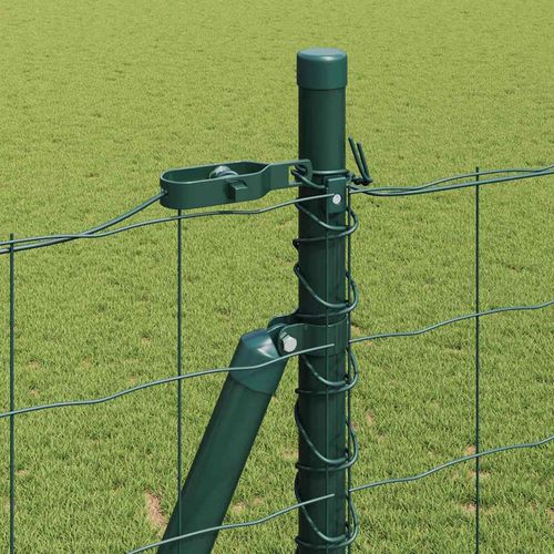 Ogrodzenie z słupkami Zielony 1.6 x 10 m Stal na Arena.pl