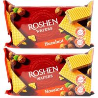 Wafelki z nadzieniem orzechowym Roshen 216 g x 2 sztuk