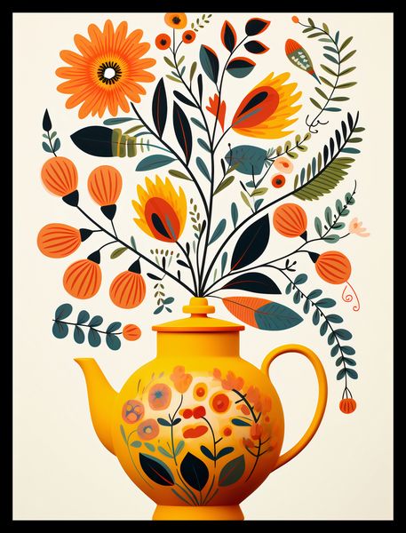 Plakat 30x40cm Bujna Herbata zdjęcie 2