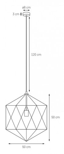Lampa wisząca KASPA Wire L na Arena.pl