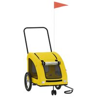 Przyczepka rowerowa dla zwierząt, tkanina Oxford i żelazo