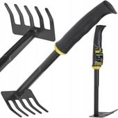 Grabki ogrodnicze John Gardener 5 zębów ręczne 27 cm
