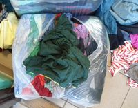 czyściwo bawełniane niecięte, w całości - mix luzem - 2,76 zł netto/kg