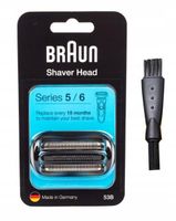 BRAUN 53B FOLIA BLOK OSTRZA DO GOLAREK SERIES 5/6 +szczoteczka gratis