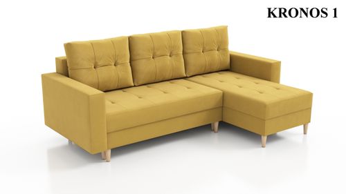 Narożnik rozkładany SCANDI na sprężynach, pojemnik na Arena.pl