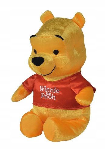 Pluszowy Kubuś Puchatek 25 cm w Satynowym Kubraczku Simba 100 lat kubusia na Arena.pl