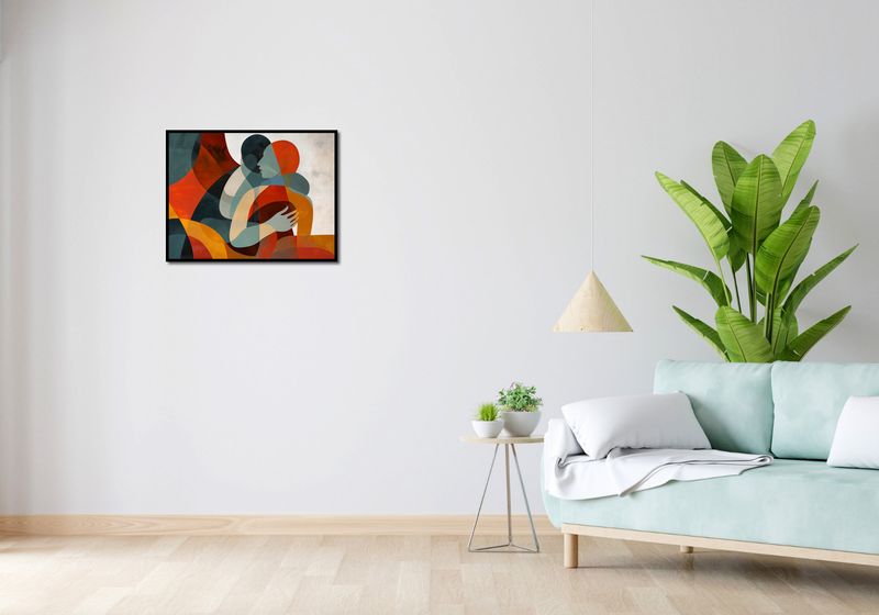 Plakat 65x50cm Objęcia zdjęcie 4