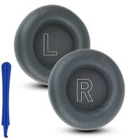 Nauszniki Gąbki Pady do BEOPLAY HX Skóra Naturalna Czarne