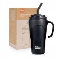 Kubek termiczny ze słomką ustnikiem stal nierdzewna Majestic Sport 650