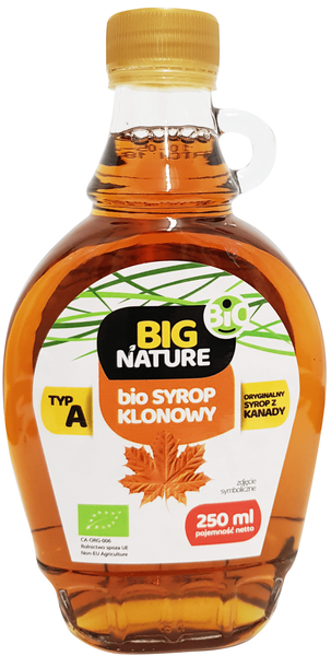 Syrop klonowy bio 250ml - BIG NATURE zdjęcie 1