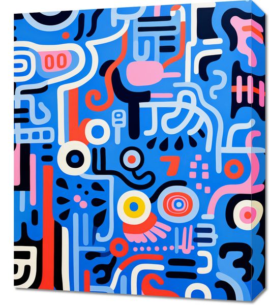 Obraz 50x60cm Rytmiczne Echo zdjęcie 1