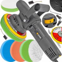 POLERKA SAMOCHODOWA MIMOŚRODOWA OSCYLACYJNA DA Z REGULACJĄ 3 X GĄBKA FUTRO