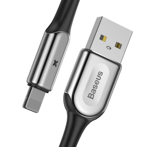 Kabel Lightning z diodą LED Baseus X-type 1m 2.4A (czerwony) na Arena.pl