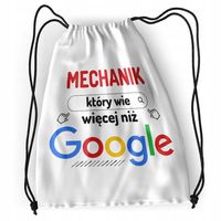 Plecak Dla Mechanika Sportowy Szkolny Worek Torba Z Nadrukiem Ze Zdjęciem
