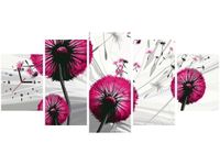 70CM 150CM ZEGAR 5 ELEM DMUCHAWCE AMARANCIE DRUK OBRAZ