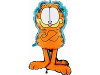 Balon foliowy "Garfield", brązowy, 90 cm x 80 cm [balon na hel]