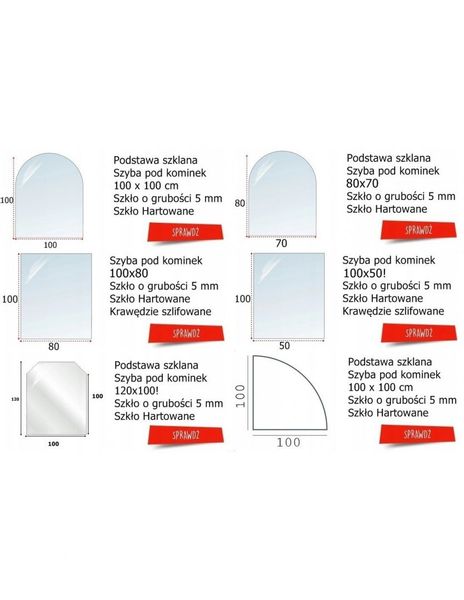 Szyba czyszcząca się do Kominka, pieca na wymiar zdjęcie 10