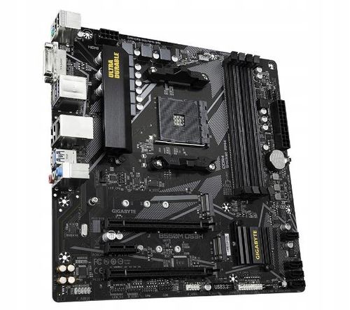 Płyta główna Gigabyte B550M DS3H micro ATX AMD Ryzen AM4 4x DDR4 na Arena.pl