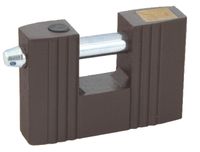 kłódka zasuwkowa trzpieniowa kt-02 3 klucze brąz - mp klo kt-2