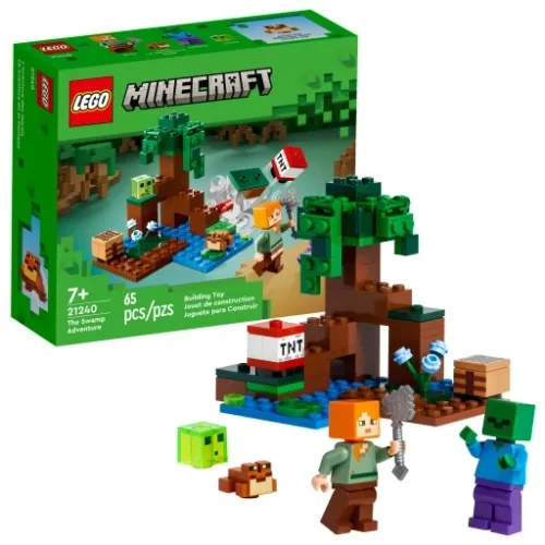 LEGO Minecraft - Przygoda na Mokradłach (21240) na Arena.pl