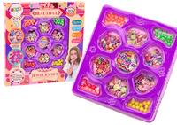 Koraliki Do Robienia Biżuterii DIY Zestaw Kreatywny Zawieszki Kwiatuszki