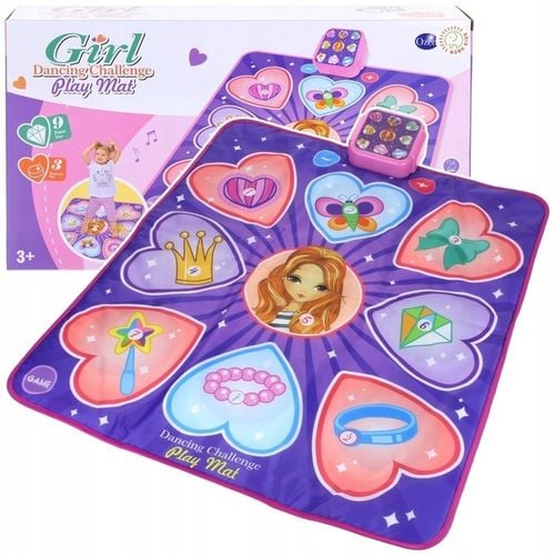 Mata do Tańczenia Muzyczna Gra Zręcznościowa Keyboard Taniec Muzyka na Arena.pl