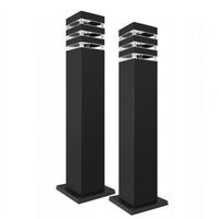 LAMPA OGRODOWA LED SŁUPEK STOJĄCA E27 60cm 2 SZT