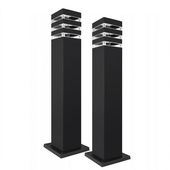 LAMPA OGRODOWA LED SŁUPEK STOJĄCA E27 60cm 2 SZT