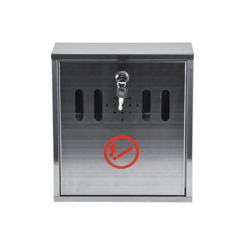 13196 Popielnica zawieszana duża na ścianę naścienna szara ze znaczkie na Arena.pl