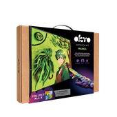 Zestaw Kreatywny ”Manga” Ziemia 3D 30X40Cm Malowanie Akcesoria Okto 20038