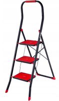 KADAX Drabinka stalowa 3 D2022HSR  składana 150kg,