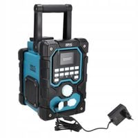 DEDRA RADIO BUDOWLANE DAB+/FM BLUETOOTH USB AKUMULATOROWE 18V DED7006BT