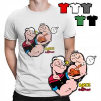KOSZULKA T-SHIRT MĘSKI WYBÓR - PAPAJ POPEYE ZABAWNE WZORY - L
