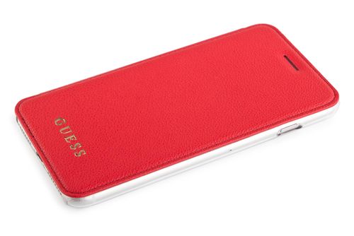 GUESS BOOK IRIDESCENT iPhone 6 Plus / 6S Plus / 7 Plus / 8 Plus - RED na Arena.pl
