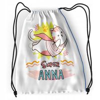 Plecak Sportowy Szkolny Dla Anny Córki Dziecka Z Nadrukiem Ze Zdjęciem