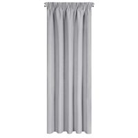 Nowoczesna zasłona na taśmie SUZAN 135X270 stalowa