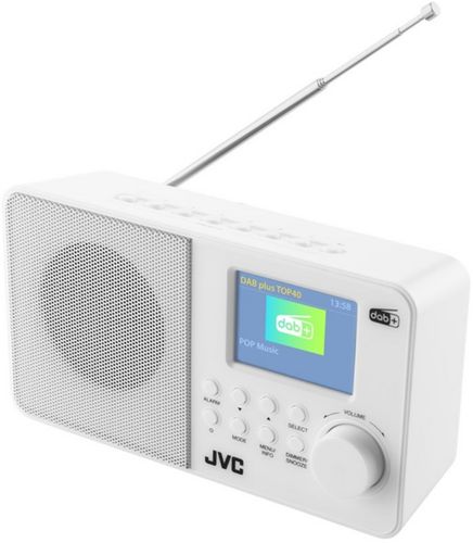 Radio JVC RA-E611W Biały na Arena.pl