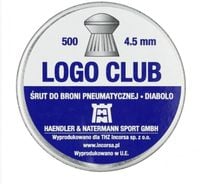Śrut diabolo grzybek H&N Logo Club 4,5 mm 500 szt.