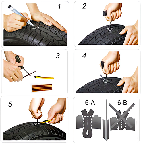 K2 TIRE DOKTOR 400ML x2 + ZESTAW NAPRAWCZY DO OPON DO NAPRAWY OPON KLEJ na Arena.pl