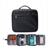 KOSMETYCZKA PODRÓŻNA męska wisząca z haczykiem rozkładana Pojemny