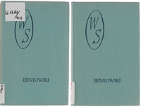 Wacław Sieroszewski Beniowski Części I i II 1963