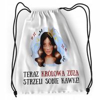 Plecak Dla Zuzy Sportowy Szkolny Worek Torba Z Nadrukiem Ze Zdjęciem