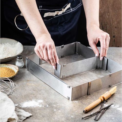 forma regulowana rant do ciast tortów kinghoff kh-1907 prostokątna na Arena.pl