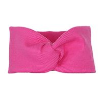 Pupill MARISOL szeroka opaska prążkowana ciemny róż 52-54