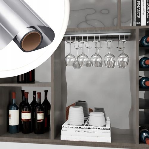 FOLIA LUSTRO WENECKIE OKIENNA SAMOPRZYLEPNA LUSTRZANA DO SZYB OKNA 50x152cm na Arena.pl