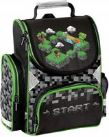 Tornister szkolny Paso plecak 1-3 klasa dla pierwszoklasisty Minecraft