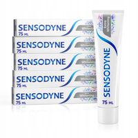 2X SENSODYNE ZESTAW EXTRA WHITENING PASTA DO ZĘBÓW WYBIELAJĄCA 5X 75ML