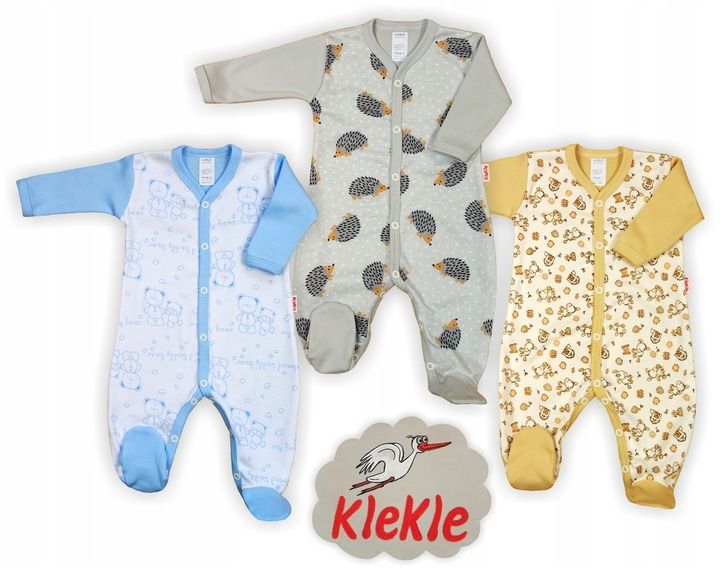 PAJAC rozpinany 3PAK Bawełna 100% r 56 KLEKLE zdjęcie 5