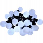 LAMPKI CHOINKOWE KULE KULKI 20 LED TIMER GIRLANDA