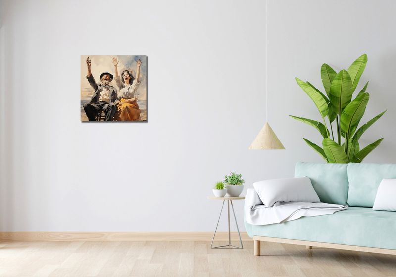 Obraz 50x50cm Chwile Radości zdjęcie 2